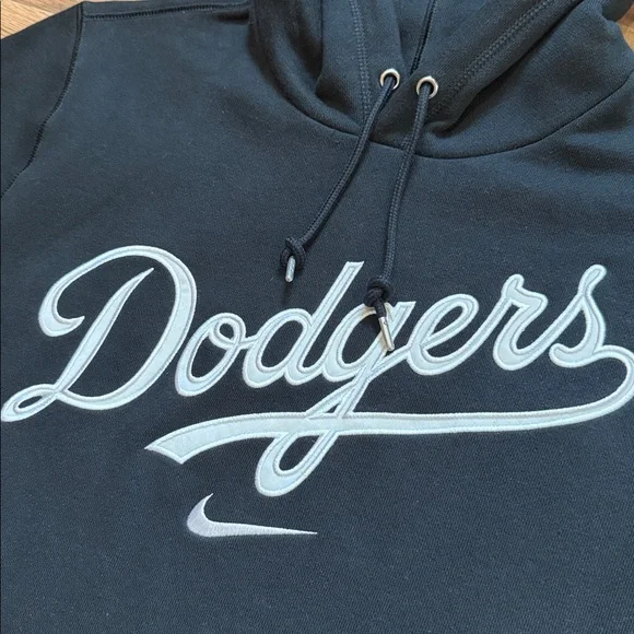 2012 Nike Team LA Dodgers Center Swoosh Hoodie Sweatshirt - Picture 4 of 7